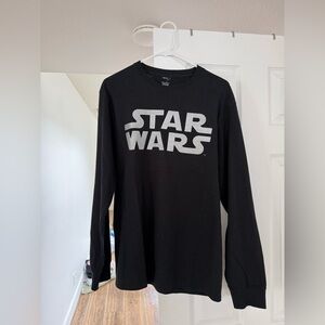 Star Wars Black Long Sleeve crewneck